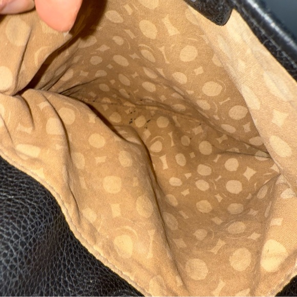 Brighton London Groove Selena Black Taupe Organizer Crossbody Bag Purse - Picture 10 of 16